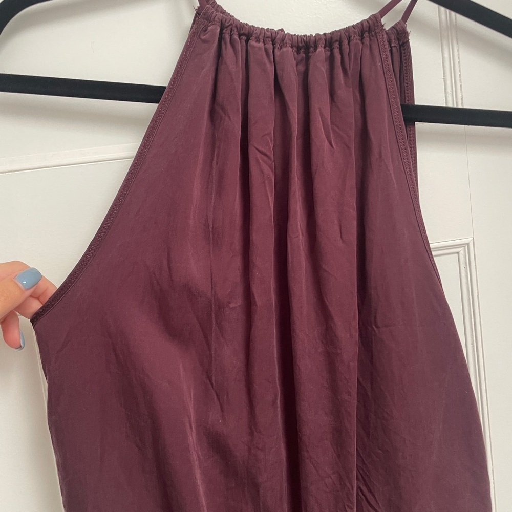 Plum, Lululemon, Halter, open back romper